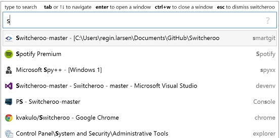 Switcheroo窗口快捷切换 v9