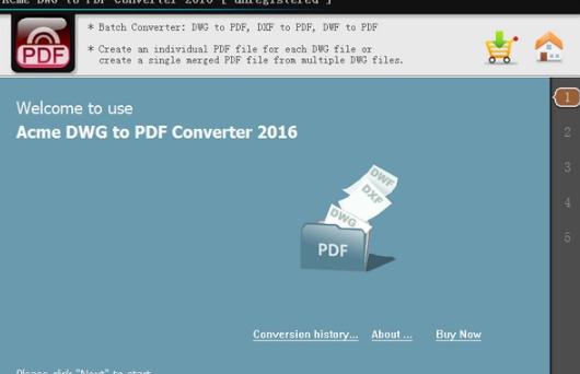 Acme DWG to SVG Converter v6.5
