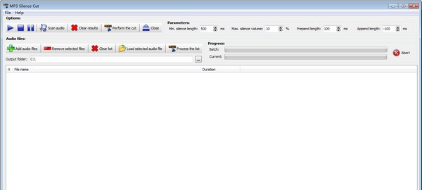 MP3 Silence Cut(MP3剪切工具) v1.6