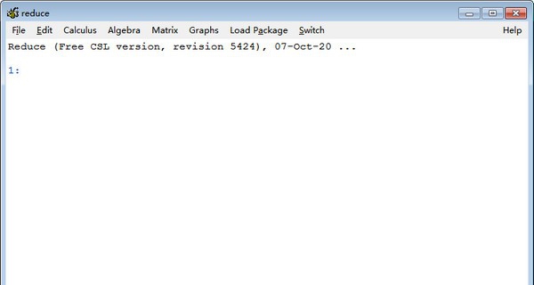 REDUCE(交互式代数计算系统) v54210