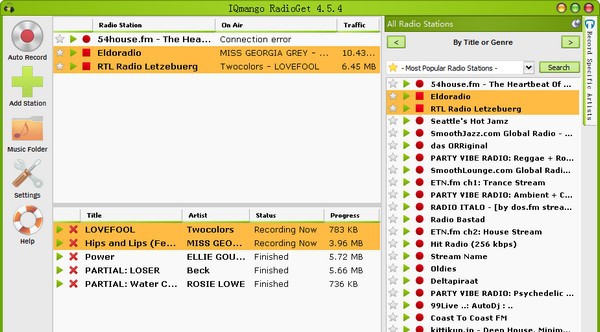 IQmango RadioGet(网络收音机) v4.5.10