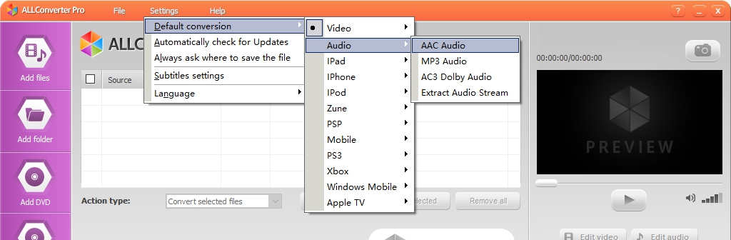 ALLConverter Pro(全能音视频转换工具) v13.5