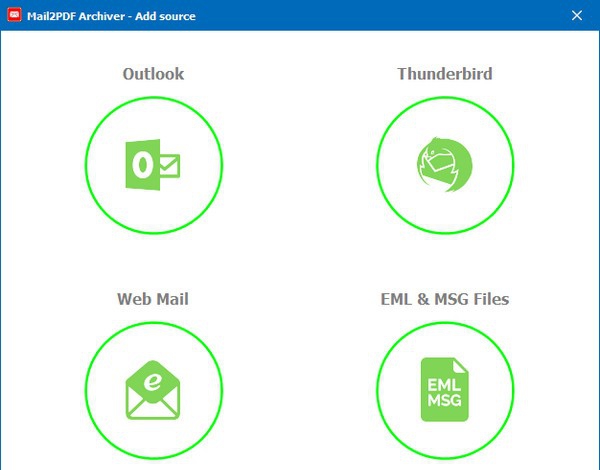 Mail2PDF Archiver(邮件备份与存档工具) v1.0.0.4