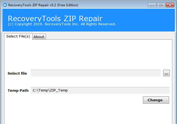 RecoveryTools ZIP Repair(压缩文件修复工具) v5.5