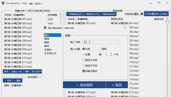 百度网盘在线重命名 v1.4