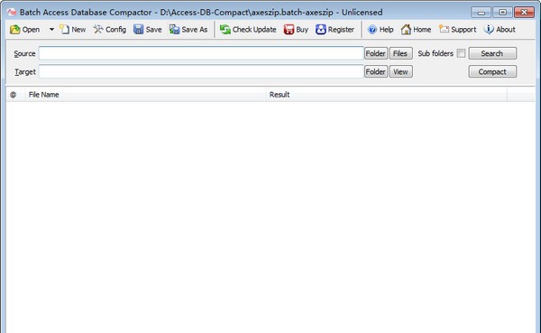 Batch Access Database Compactor(数据库压缩处理软件) v2020.12.1214.2288