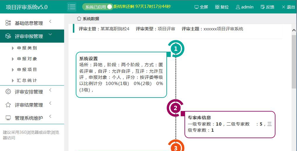 通用项目评审评比考核系统 v6.09