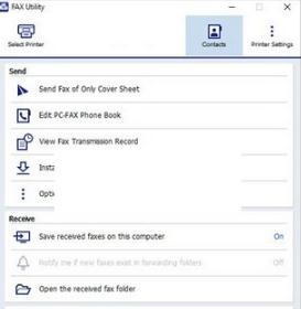 Epson Fax Utility v3.14