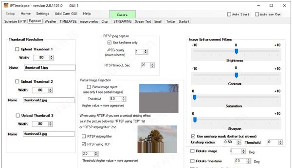 SebecTec IPTimelaps(流媒体软件) v2.8.1125