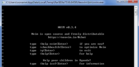 Neovim(可扩展文本编辑器) v0.4.9