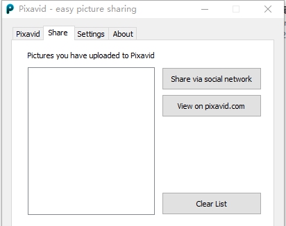 Pixavid(图片共享软件) v1.35
