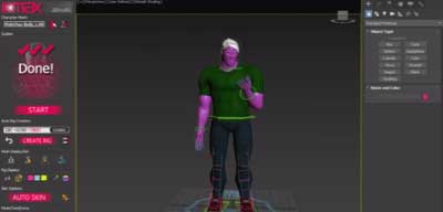 3DtoAll IKMAX(C4D角色模型快速绑定插件) v1.11