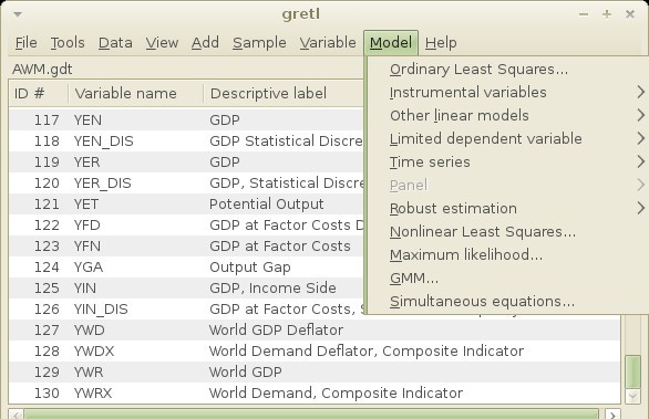 gretl(计量经济分析软件) v2025