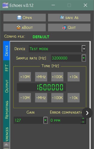 Echoes(无线电频谱分析软件) v0.32