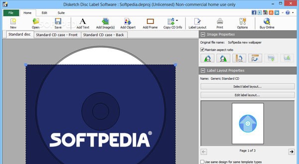 NCH Disketch Disc Label(光盘标签软件) v6.26
