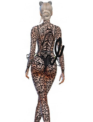 模拟人生4复杂豹纹纹身MOD v2.61