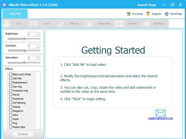 GiliSoft Video Effect(视频特效软件) v7.1.5