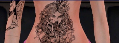 模拟人生4女性图案纹身MOD v1.34