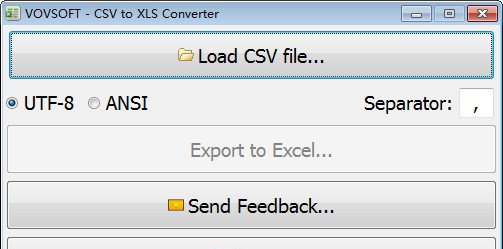 CSV to XLS Converter(CSV至XLS转换器) v1.5
