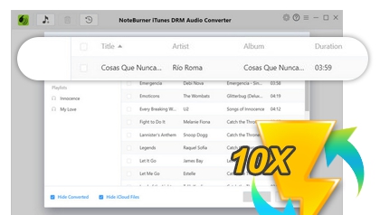 NoteBurner iTunes DRM Audio Converter v4.7