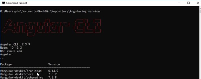 Angular CLI(开发工具库) v11.0.10