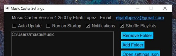 Music Caster(托盘音乐播放器) v4.73.4