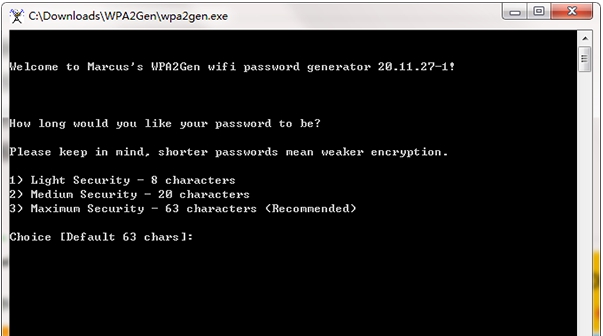 WPA2Gen(wifi密码生成器) v20.11.31