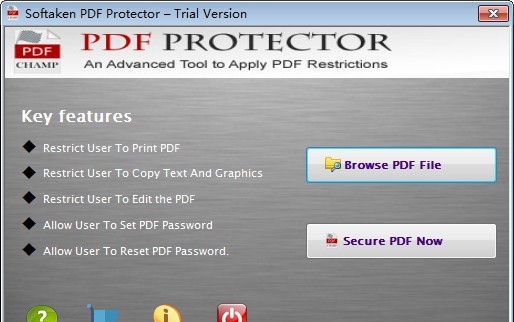 Softaken PDF Protector(PDF加密工具) v1.5