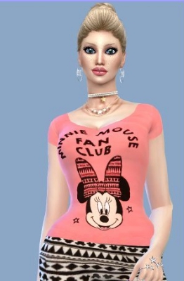 模拟人生4米妮可爱上衣MOD v1.75