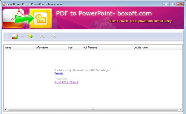 Boxoft Free PDF to PPT(PDF转PPT软件) v3.7