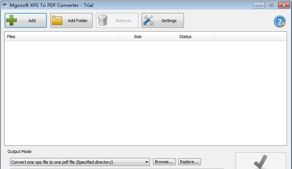 Mgosoft XPS To PDF Converter(XPS转PDF软件) v12.2.5