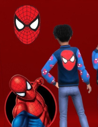 模拟人生4男孩帅气蜘蛛侠夹克MOD v2.83