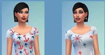 模拟人生4航海主题上衣MOD v2.19