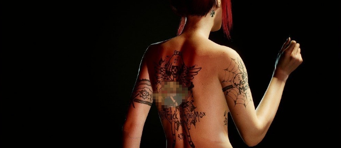 赛博朋克2077莫克斯帮纹身MOD v2.35