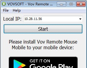 Vov Remote Mouse(鼠标键盘模拟软件) v1.7