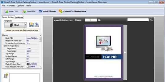Boxoft Free Online Catalog Maker v3.5