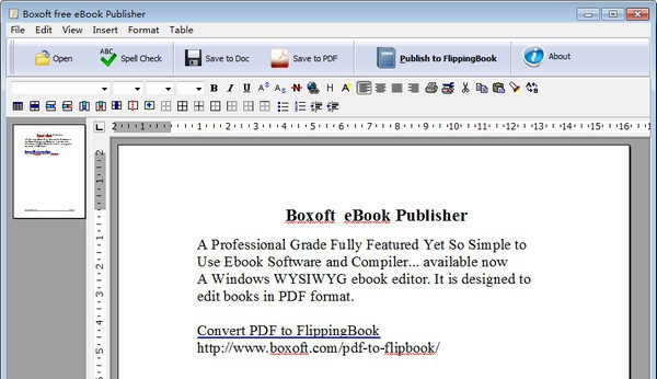 Boxoft Free eBook Publisher(电子书出版软件) v3.4