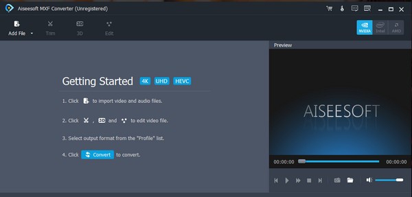 Aiseesoft MXF Converter(MXF视频格式转换软件) v9.2.43