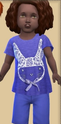 模拟人生4可爱的蕾丝兔子上衣MOD v1.71