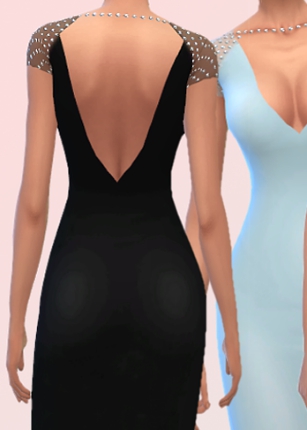 模拟人生4优雅的鸡尾酒礼服MOD v1.88