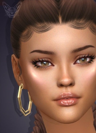 模拟人生4空心圈型耳环MOD v1.55