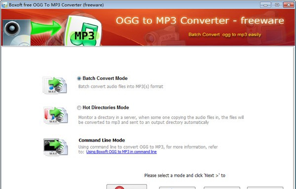 Boxoft free Ogg to MP3 Converter(Ogg到MP3转换器) v1.4