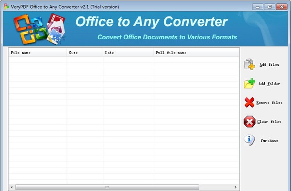 VeryPDF Office To Any Converter(文档转换器) v2.4