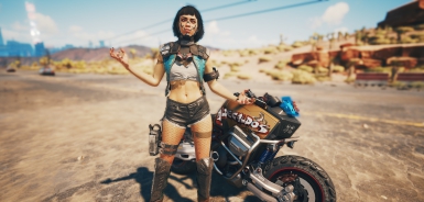 赛博朋克2077女V流浪者主题服装MOD v1.34