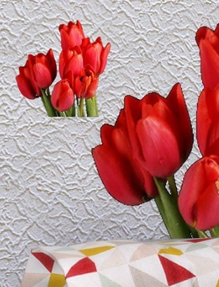 模拟人生4红色郁金香壁纸MOD v2.5