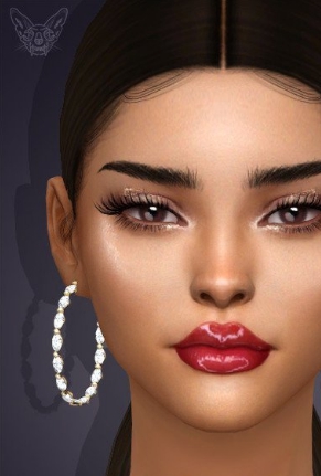 模拟人生4钻石圈形耳环MOD v2.78