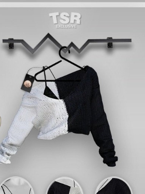 模拟人生4双色的针织毛衣MOD v1.49