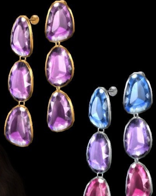 模拟人生4混合色宝石耳环MOD v2.31