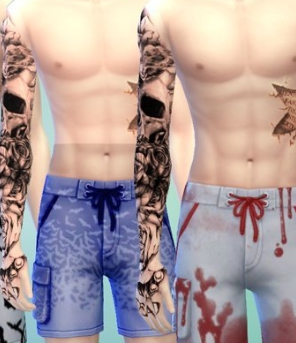 模拟人生4万圣节游泳裤MOD v2.64