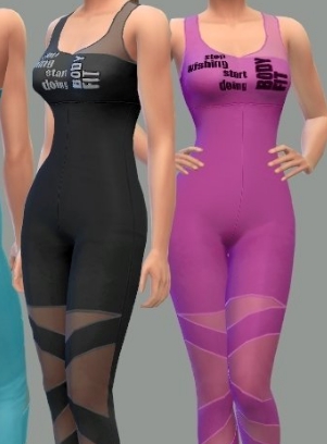 模拟人生4运动瑜伽套装MOD v1.55